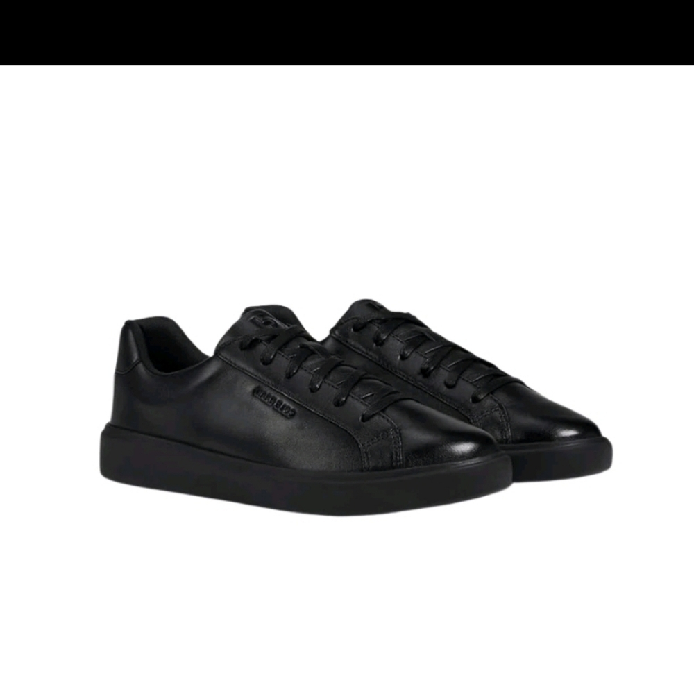 Cole Haan Women’s Grand Crosscourt Daily Leather Sneaker - Black/Black - Picture 7 of 9